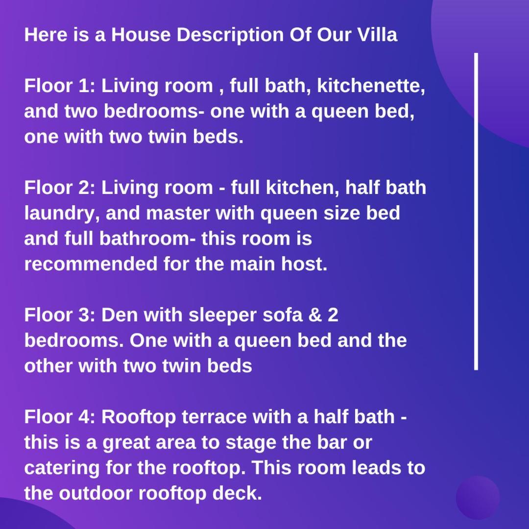 Galaxy Villa w/ Private Rooftop- Latitude@OCH New Orleans Esterno foto